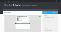 Desktop Screenshot of bradleyschacht.com